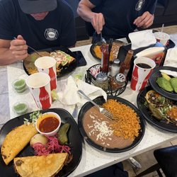 El Rinconsito - Wenatchee - Quesobirria Tacos, variety of meat tacos, enchiladas