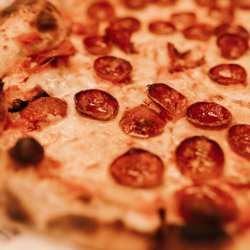 Fresh Hot Pepperoni Pizza