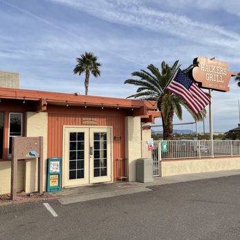 Hacker's Grill - Hacker's Grill entrance - American Near Me - Apache Junction, Arizona