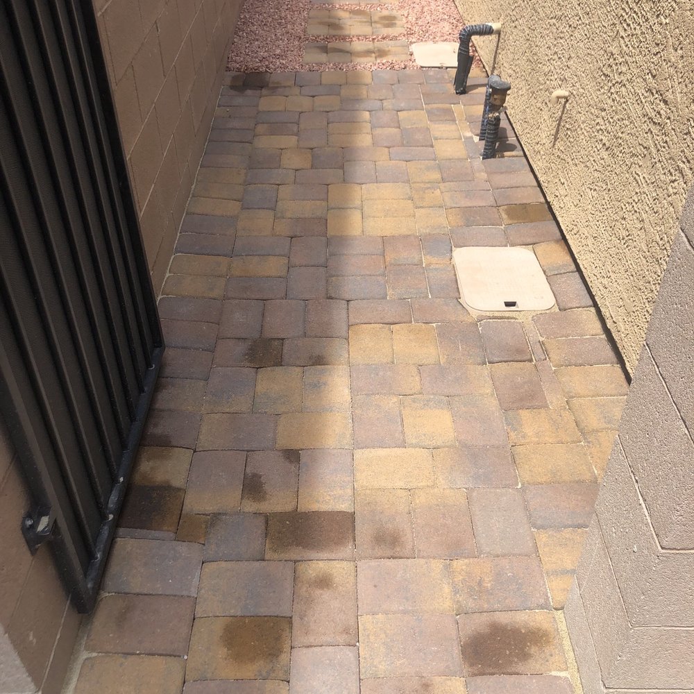 Visualized Landscape - Area to park our garbage and recycling cans safely behind the side gate. - Landscaping Near Me - North Las Vegas, Nevada Visualized Landscape - Area to park our garbage and recycling cans safely behind the side gate. - Landscaping Near Me - North Las Vegas, Nevada