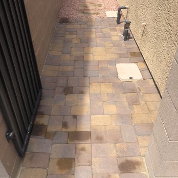 Visualized Landscape - Area to park our garbage and recycling cans safely behind the side gate. - Landscaping Near Me - North Las Vegas, Nevada