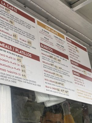 Menu photo 4 Boni's Tacos Cambria, CA