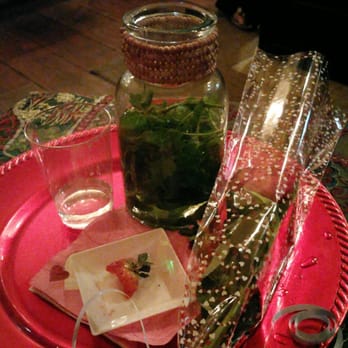 Spa Soleil Massage - After the wrapping up of our massage, we were give mint water with a rose for my wife, love it John! - Day Spas Near Me - Venice, California