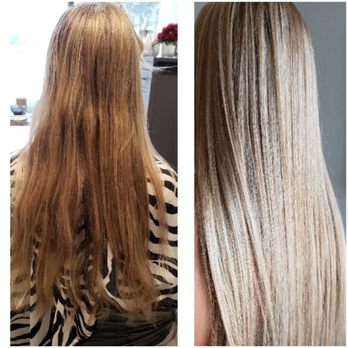 Nancy Linn - Beforr and after highlights - Hair Stylists Near Me - Georgetown, Texas Nancy Linn - Beforr and after highlights - Hair Stylists Near Me - Georgetown, Texas