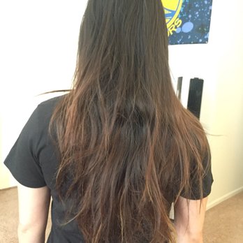 TK Salon - Before ( my ends were dead ) been a good two years since I cut my hair haha. - Hair Stylists Near Me - Tarzana, California TK Salon - Before ( my ends were dead ) been a good two years since I cut my hair haha. - Hair Stylists Near Me - Tarzana, California