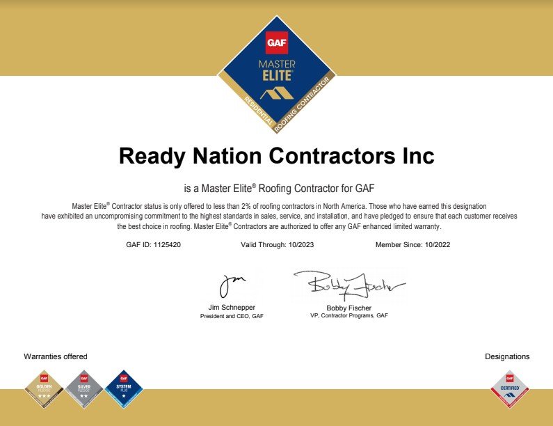 Slide of Ready Nation Contractors