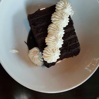 Patina 250 - The chocolate cake - New American Near Me - Buffalo, New York