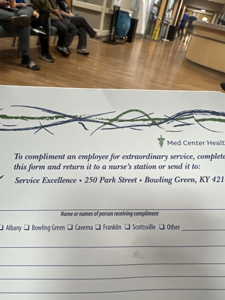 Medical Center at Bowling Green Cafeteria Logo