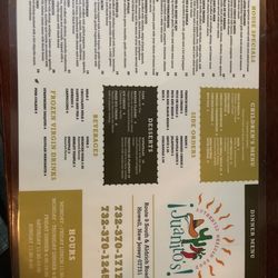 Juanito's II - Menu 2