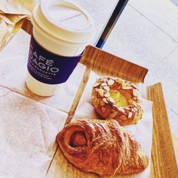 Coffee and pastries Coffee and pastries