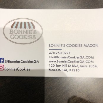Bonnie's Cookies - Business info - Desserts Near Me - Macon, Georgia