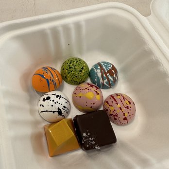 Hello Hibachi - a variety of chocolates in a container - Teppanyaki Near Me - Las Vegas, Nevada Hello Hibachi - a variety of chocolates in a container - Teppanyaki Near Me - Las Vegas, Nevada