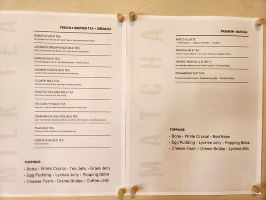 Menu photo 4 BoBaPoP Tea Bar San Diego, CA
