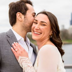 Eliana Melmed Photography - This engagement session was so much fun, and Mark and Yuliya came prepared to have a blast!