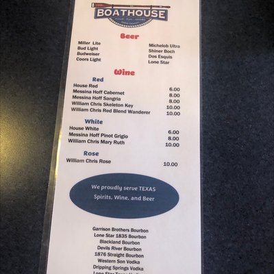 Menu photo 5 The Boathouse Saint Paul, TX