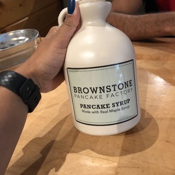 Brownstone Pancake Factory - Syrup - Breakfast & Brunch Near Me - Edgewater, New Jersey