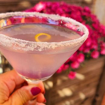 Verde Bistro - Lavender Lemon Drop Martini - Tapas Bars Near Me - Bulverde, Texas Verde Bistro - Lavender Lemon Drop Martini - Tapas Bars Near Me - Bulverde, Texas