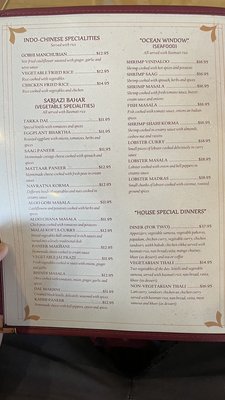 Menu photo 4 Delhi Palace Columbia, SC