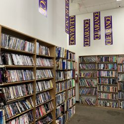 Half Price Books - Clearance section