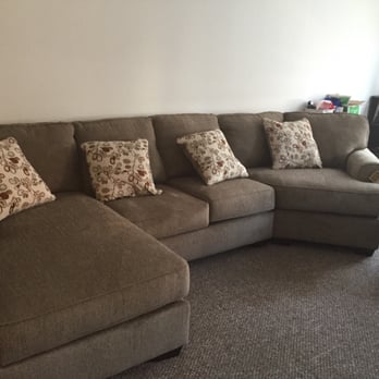 Ashley Store - My sectional with a cuddler at the end. - Furniture Stores Near Me - Niles, Illinois