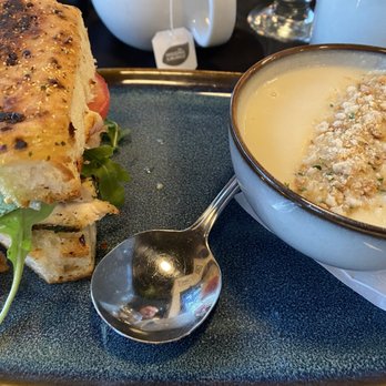 Hole in the Wall Restaurant - Club sandwich and cauliflower soup - Italian Near Me - Windsor, Nova Scotia Hole in the Wall Restaurant - Club sandwich and cauliflower soup - Italian Near Me - Windsor, Nova Scotia