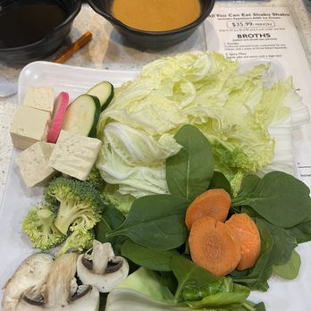 Shinobu Shabu - Veggies, tofu, fish cake - Japanese Near Me - Westminster, California Shinobu Shabu - Veggies, tofu, fish cake - Japanese Near Me - Westminster, California
