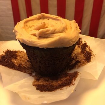 Baked & Wired - Chocolate base with peanut butter frosting - Bakeries Near Me - Washington, DC, District of Columbia