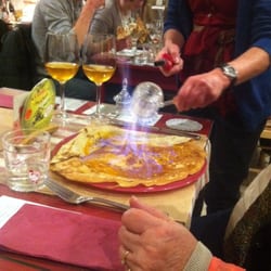 Crêperie la Dentellière - Crêpe Suzette