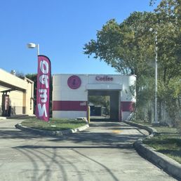 Getting ready to drive through!