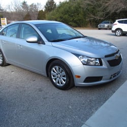 Crawford's Auto Center Inc - 2011 Chevy Cruz after repairs picture.