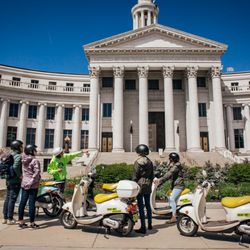 ScooTours Denver Scooter Rental - Guided tours of Denver on Mopeds