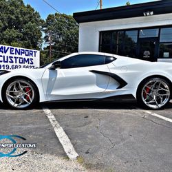 Mounted Up 20" Front 21" Rear Rims & Tires