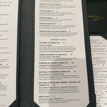 Manaao - Drink menu - Thai Near Me - Tustin, California Manaao - Drink menu - Thai Near Me - Tustin, California