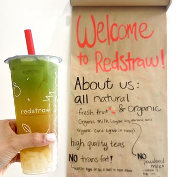 Redstraw - The Grasshopper - Bubble Tea Near Me - Carrollton, Texas