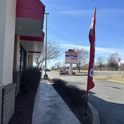 Outside