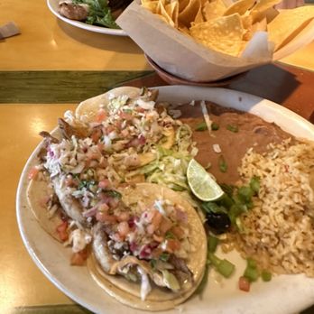 Nando's Mexican Cafe - Fish tacos-terrible and not grilled fish. - Mexican Near Me - Gilbert, Arizona