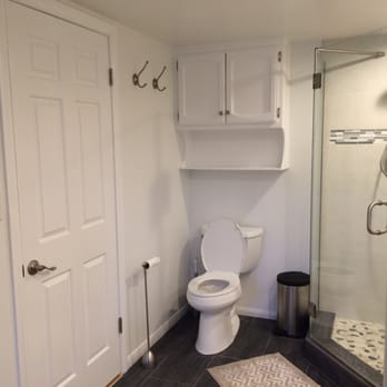 Hoadley Construction - AFTER:  Master bathroom.  Installed recessed lighting.  So much brighter and safer. Love it! - General Contractors Near Me - Redondo Beach, California