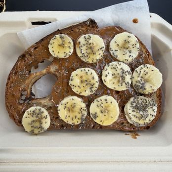Pure Green - Almond Butter Toast - Juice Bars & Smoothies Near Me - St. Petersburg, Florida Pure Green - Almond Butter Toast - Juice Bars & Smoothies Near Me - St. Petersburg, Florida