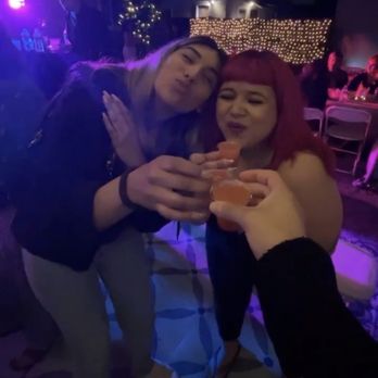 El Secreto Bartending - My friend and I enjoying the Mexican candy shots I added to my package! - Bartenders Near Me