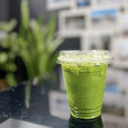 Excelsior Coffee - Iced Matcha Latte | $5.25 + $1 oat milk