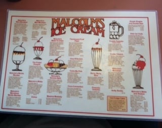 Menu photo 7 Malcolm's Ice Cream & Food Temptations Amarillo, TX