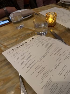 Menu photo 3 Mother Wolf Los Angeles, CA