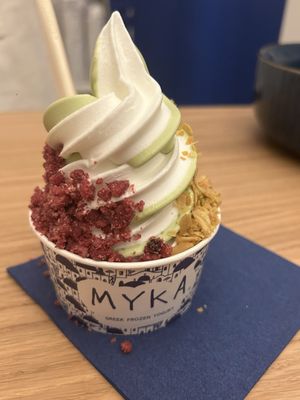 MYKA Greek Frozen Yogurt by null