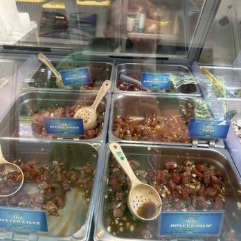 Suisan Fish Market - Ahi Pokes - Seafood Markets Near Me - Hilo, Hawaii Suisan Fish Market - Ahi Pokes - Seafood Markets Near Me - Hilo, Hawaii