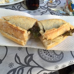 Marimba - Bocadillo de atún, queso y pimiento