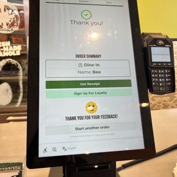 Del Taco - Ordering screen - Fast Food Near Me - Castle Rock, Colorado