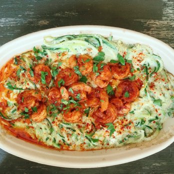 Healthyish Bakery - Keto Creamy Garlic Shrimp Alfredo Zoodle Bowl, $16.90 - Bakeries Near Me - San Francisco, California Healthyish Bakery - Keto Creamy Garlic Shrimp Alfredo Zoodle Bowl, $16.90 - Bakeries Near Me - San Francisco, California