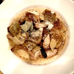 Brown butter ravoli