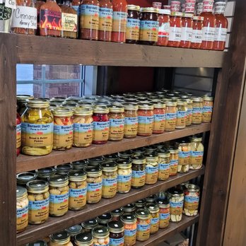 Cady Cheese Factory - a display of canned food - Cheese Shops Near Me - Wilson, Wisconsin Cady Cheese Factory - a display of canned food - Cheese Shops Near Me - Wilson, Wisconsin