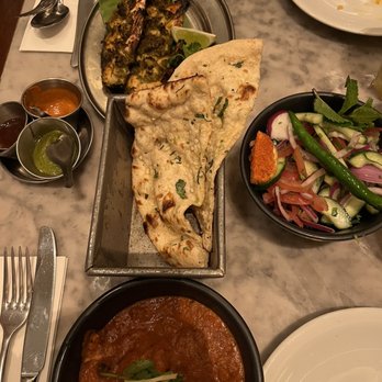 Dishoom - Naan, chicken ruby, tikka masala shrimp - Indian Near Me - Kensington, XGL Dishoom - Naan, chicken ruby, tikka masala shrimp - Indian Near Me - Kensington, XGL